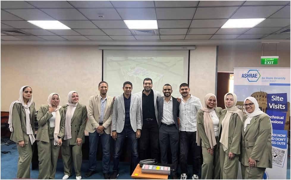 طلاب هندسة عين شمس يحصدون المركز الأول عالميًا في مسابقة تصميم أنظمة التكييف والتهوية ASHRAE بأمريكا