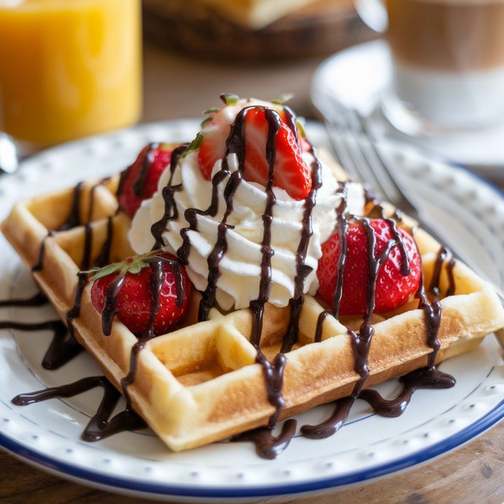 عجينة الوافل الأصلية