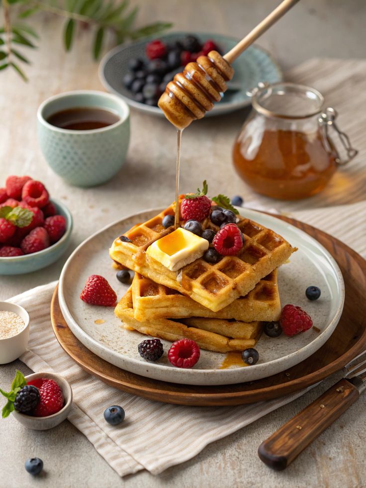 عجينة الوافل الأصلية