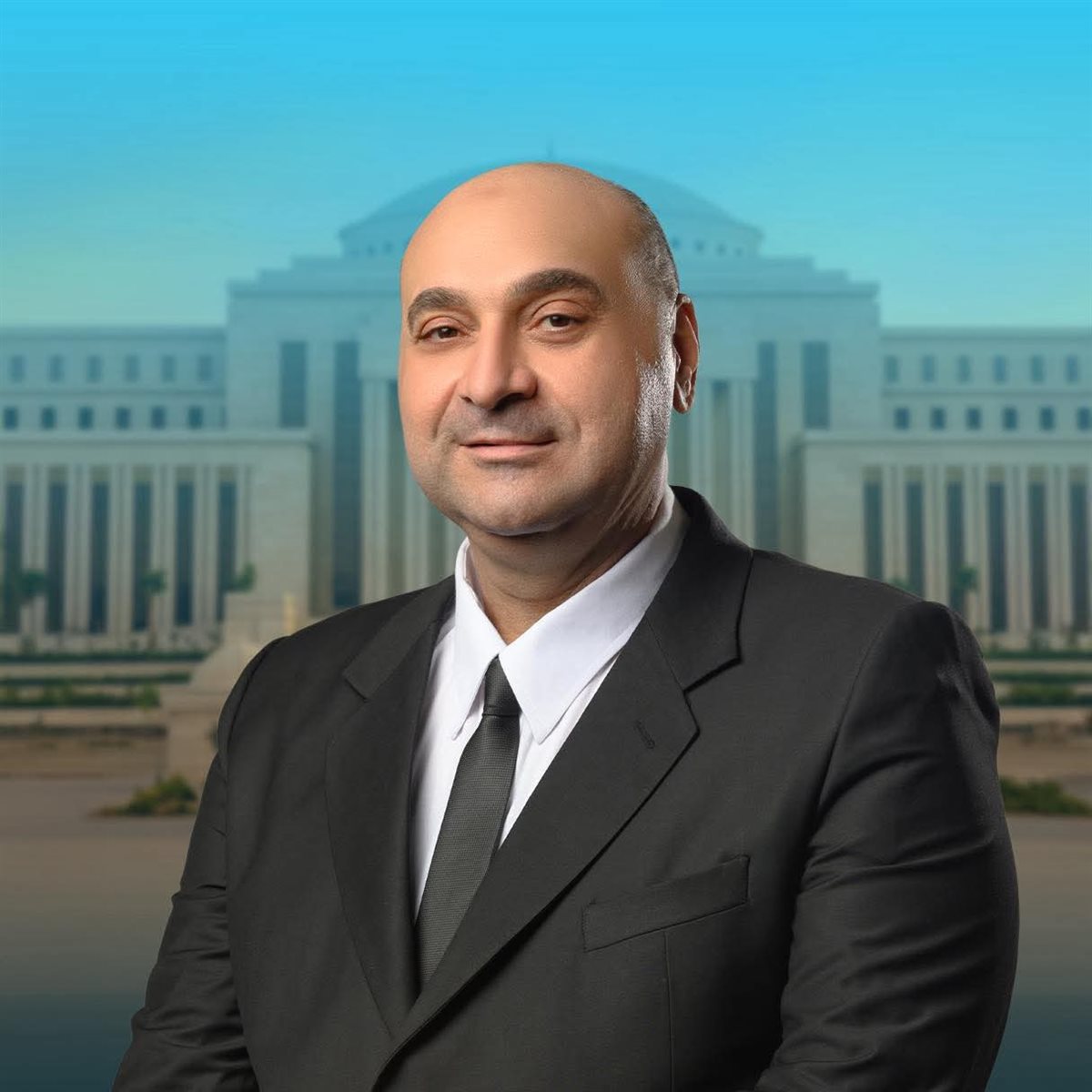 وليد زيتون الفائز بمقعد مجلس الشيوخ بكفر الشيخ