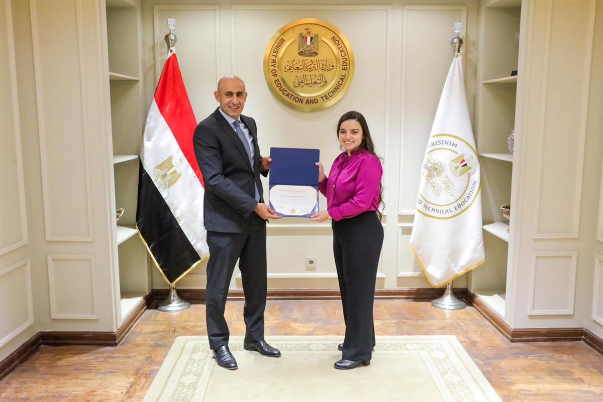 جانب من التكريم 