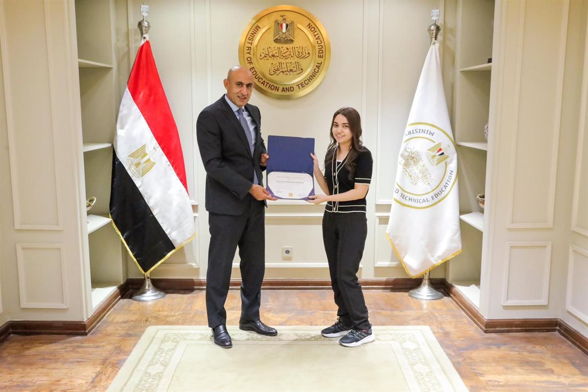 جانب من التكريم 