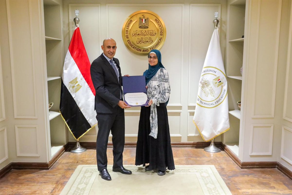 جانب من التكريم 