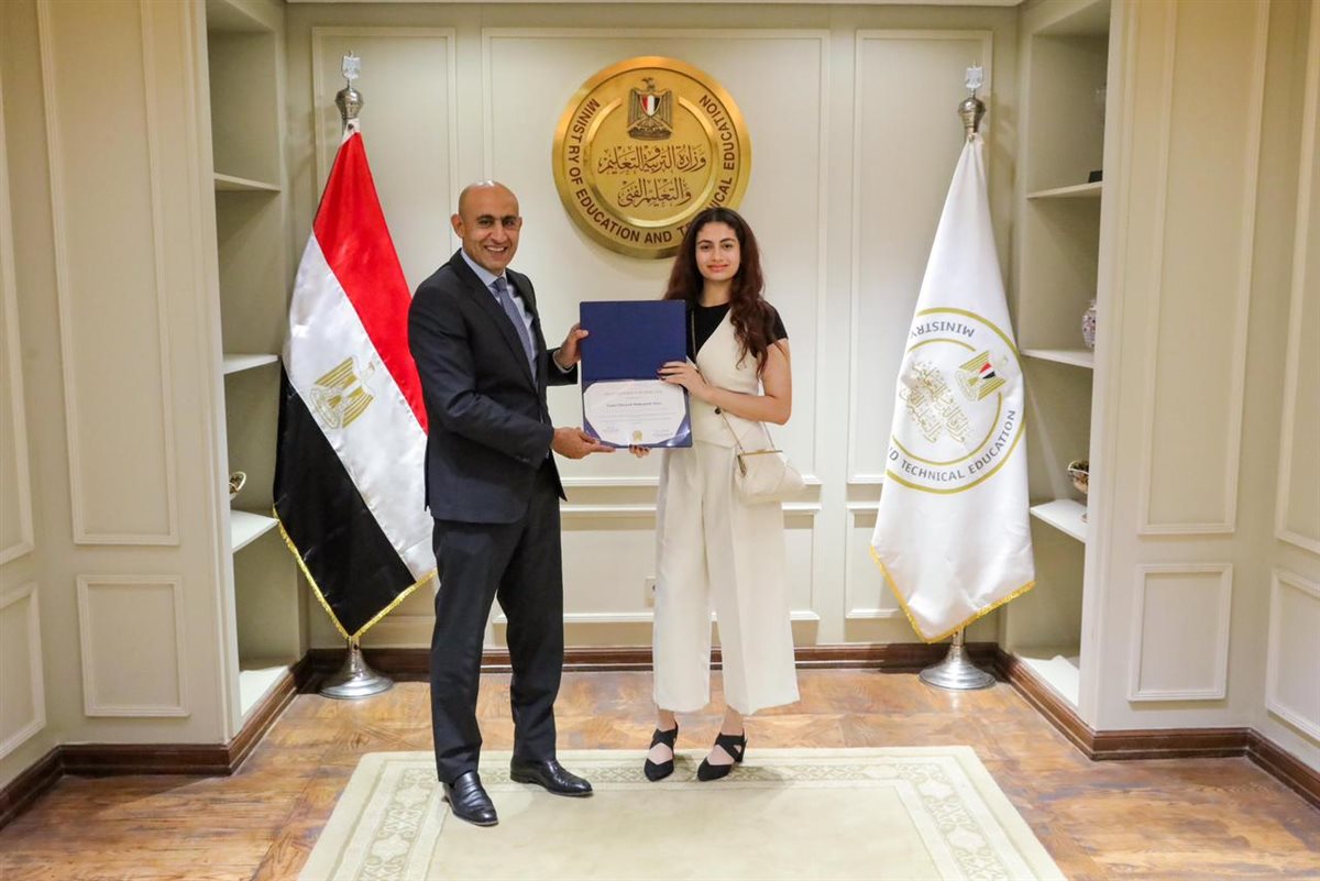 جانب من التكريم 