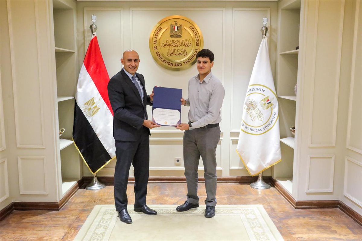 جانب من التكريم 