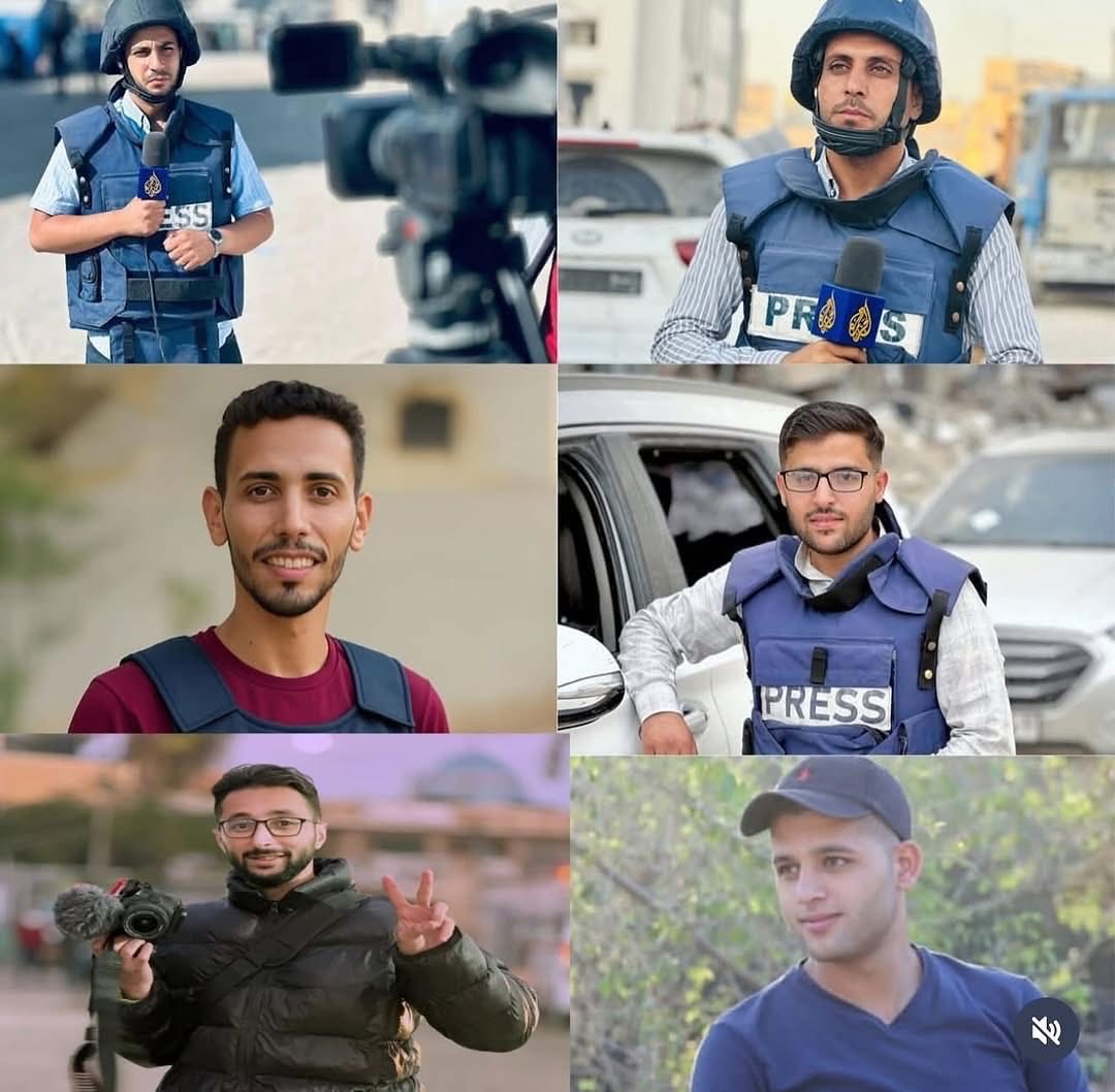 شهداء الصحافة الفلسطينيين