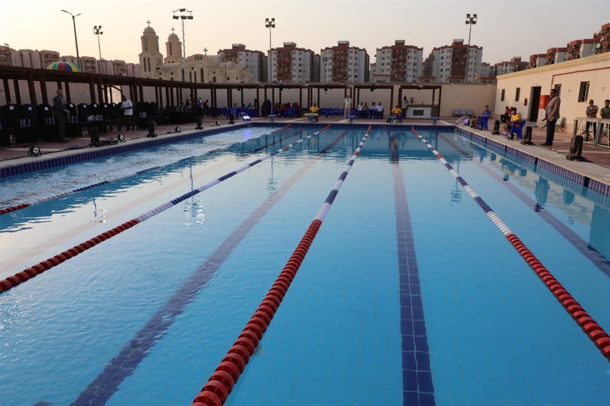 <strong>افتتاح حمام سباحة نصف أوليمبي بمركز التنمية الشبابية بالأسمرات</strong>
