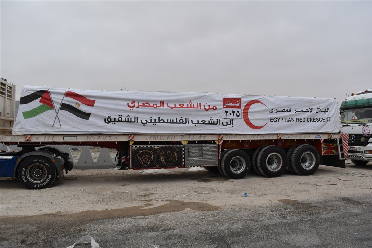 قافلة « زاد العزة.. من مصر إلى غزة»