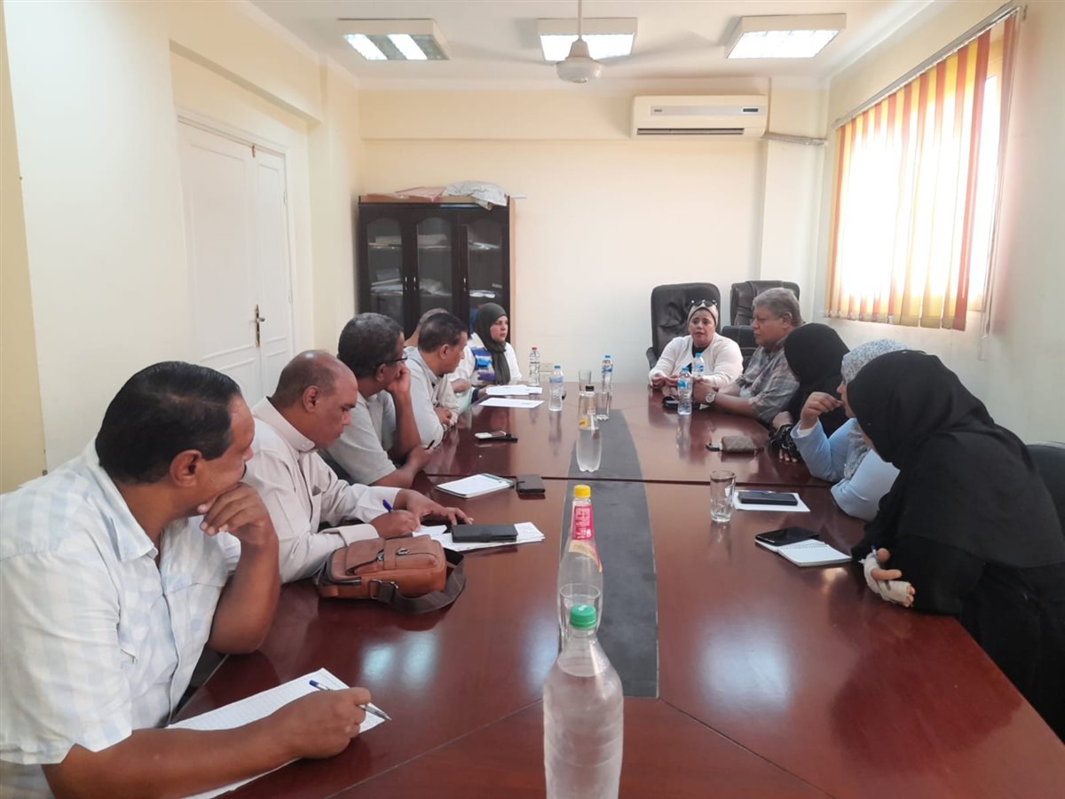 وفد المجلس القومي للطفولة والأمومة