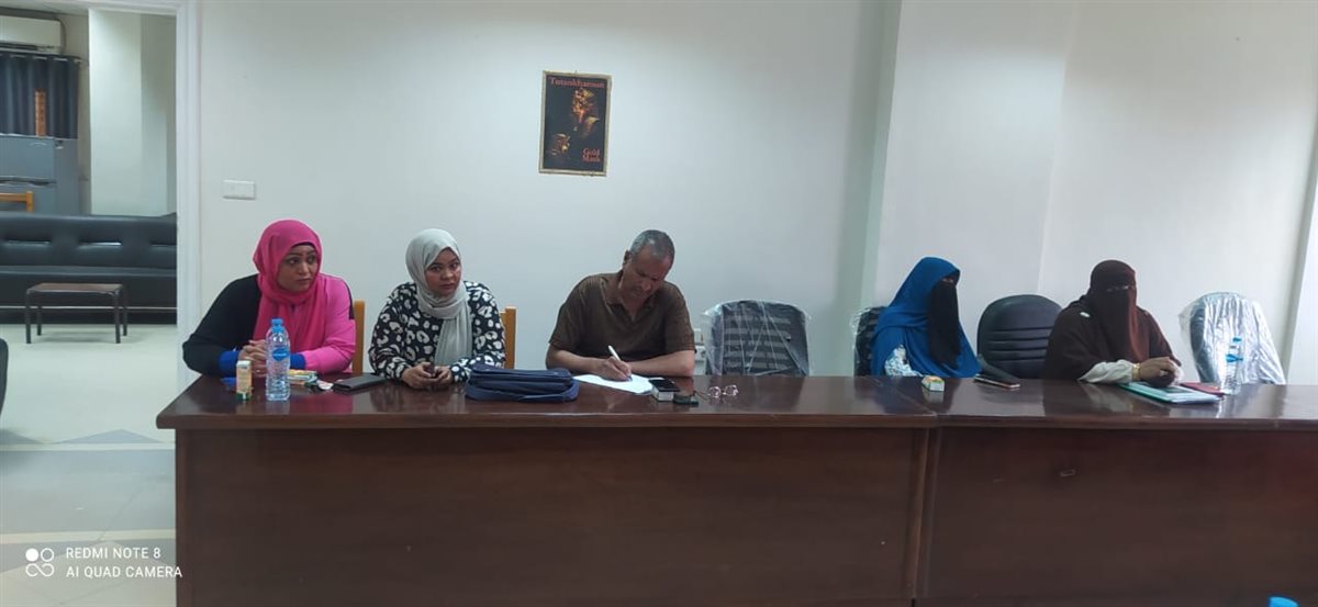 وفد المجلس القومي للطفولة والأمومة