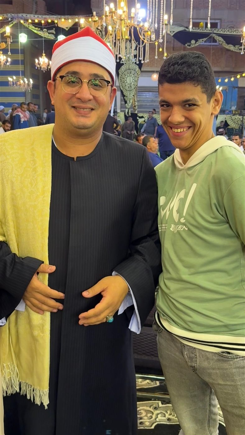 الشيخ محمود الشحات عن فرحة شاب من ذوي الهمم عند سماع قراءته