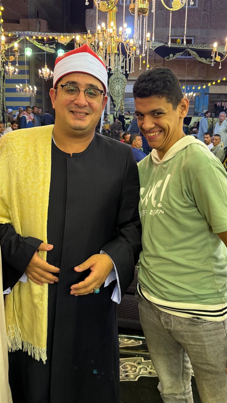 الشيخ محمود الشحات عن فرحة شاب من ذوي الهمم عند سماع قراءته