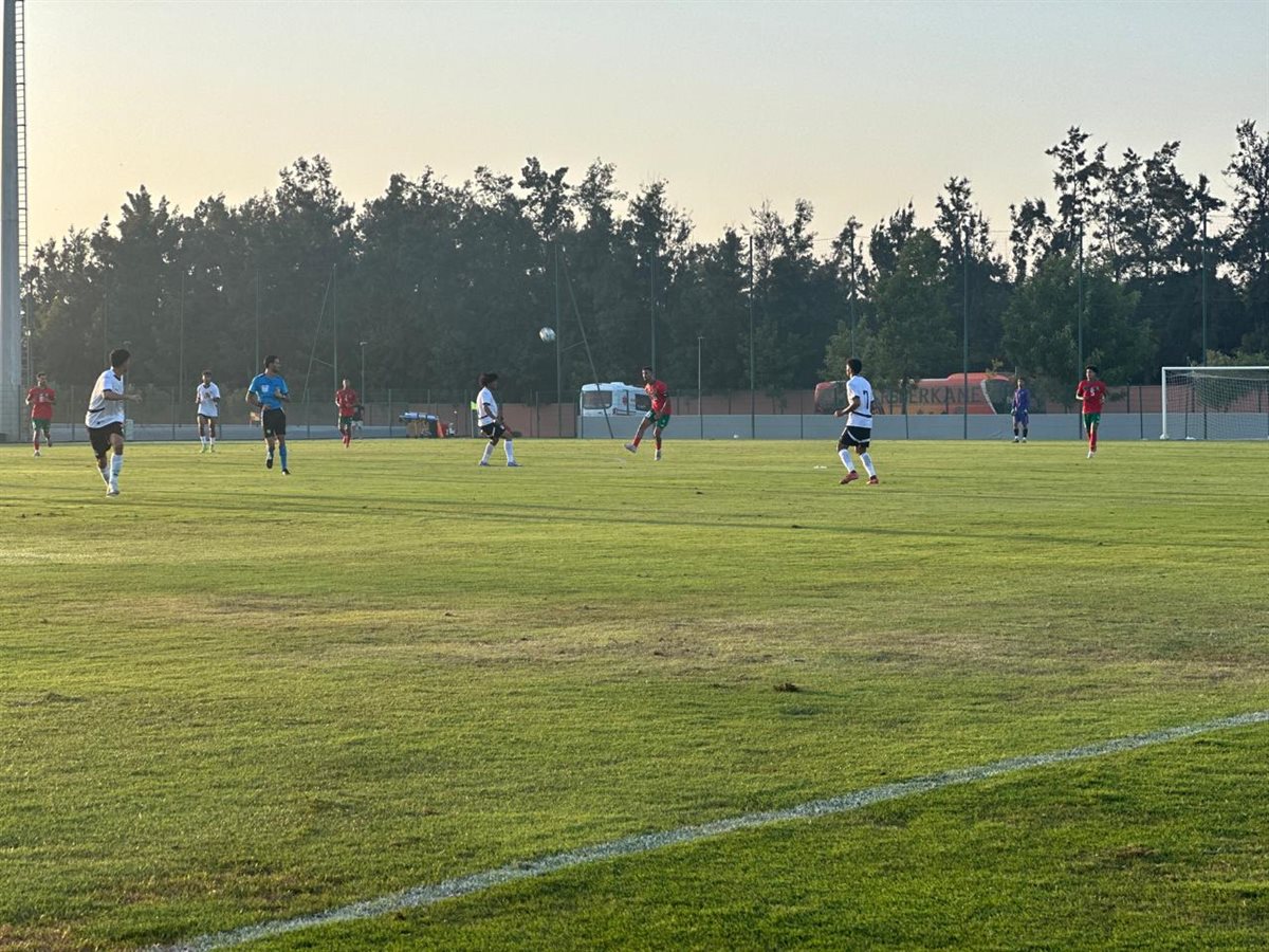 <strong>منتخب الشباب يتعادل وديا مع المغرب فى الرباط </strong>