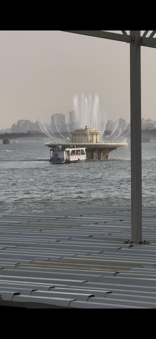 محافظة القاهرة: إعادة صيانة وتشغيل نافورة النيل 