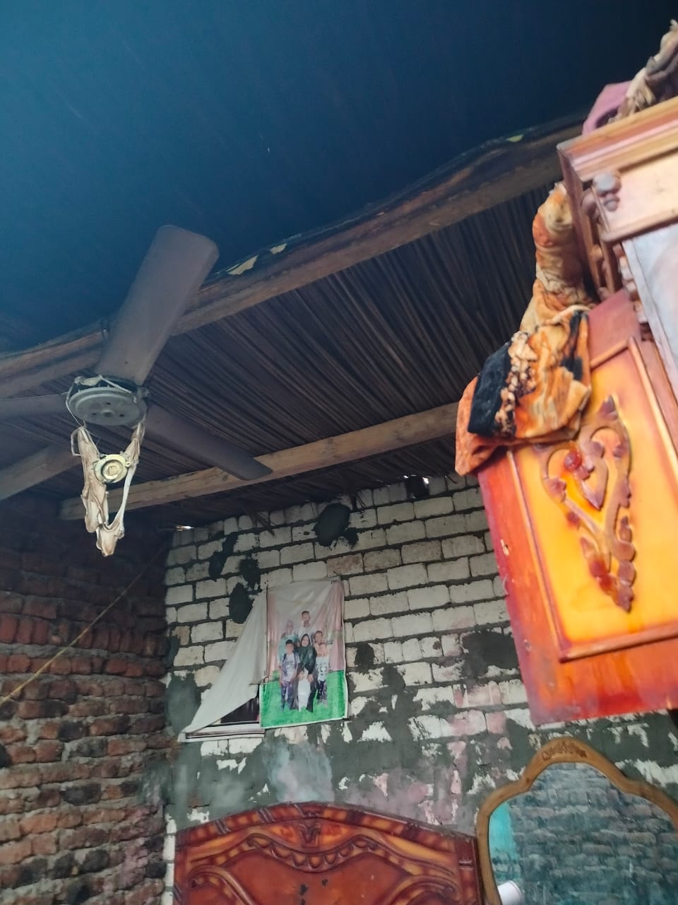 آثار الحريق