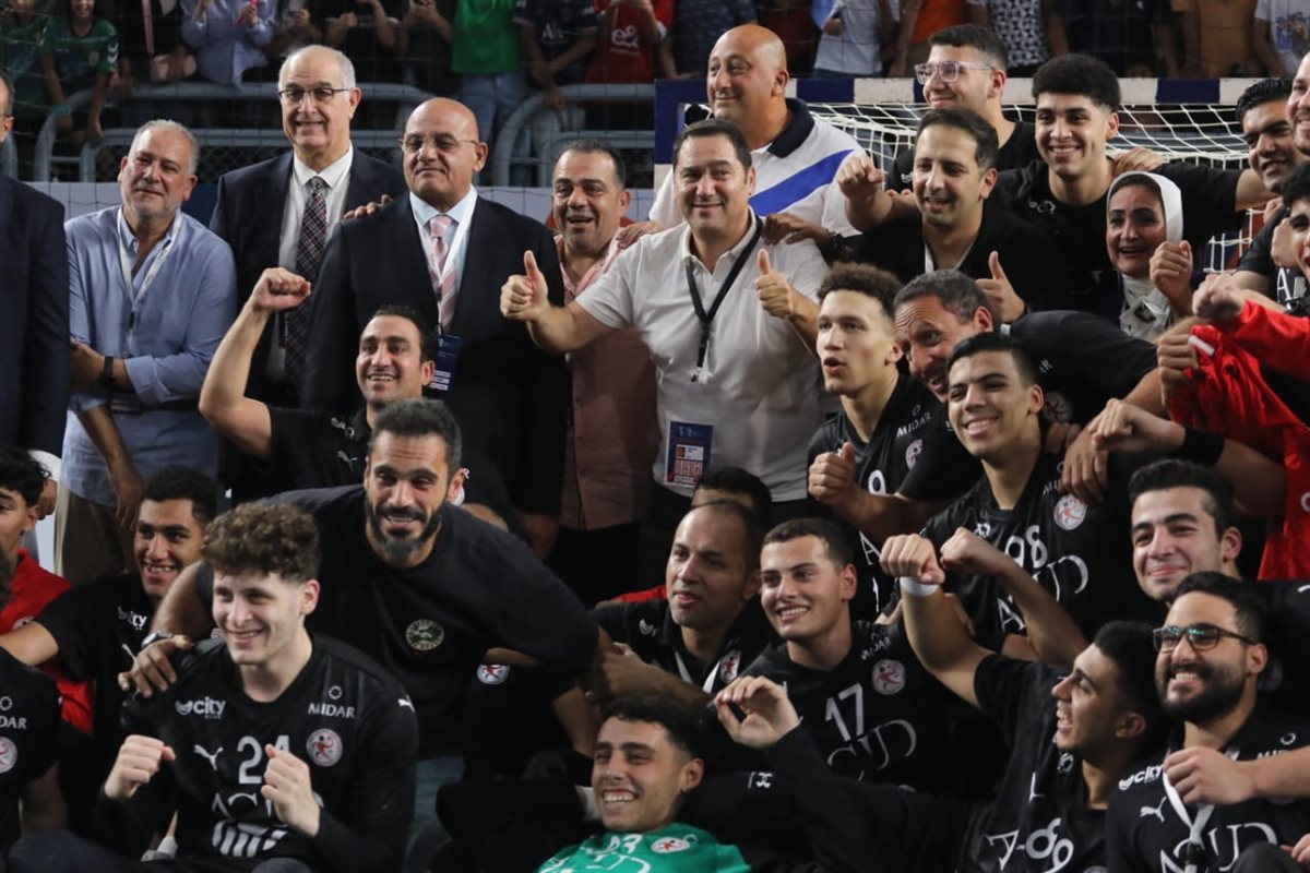 منتخب اليد بعد تحقيق المركز الخامس في مونديال الناشئن