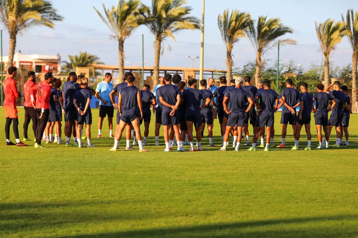 مران فريق المصري 