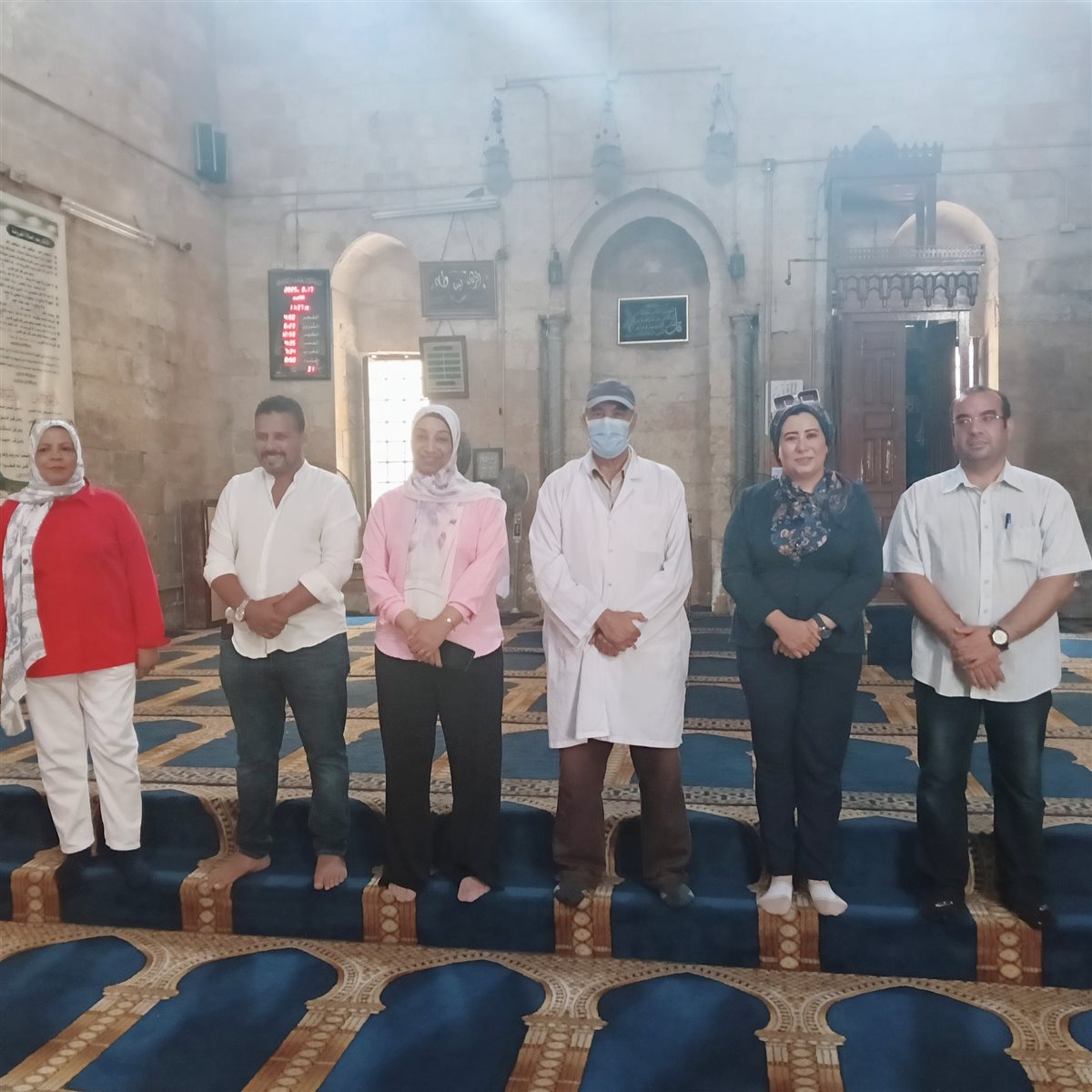 تطهير المساجد وحماية التراث على يد فرق الأزمات بوزارة السياحة