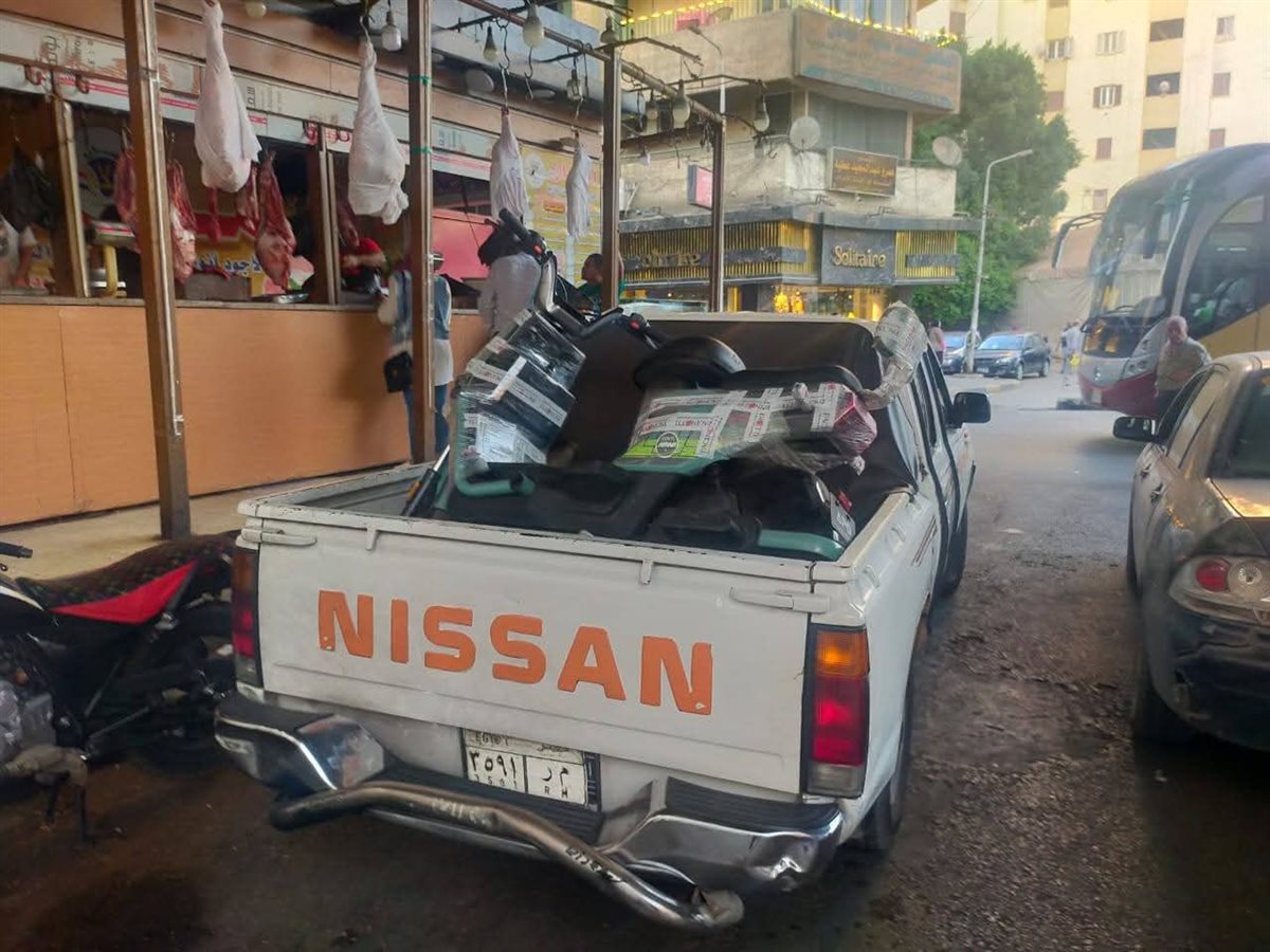 محافظة الجيزة تضبط عددًا من