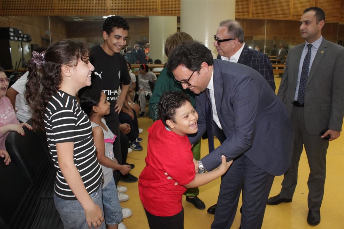 &nbsp;البروفات التحضيرية لافتتاح ملتقى أولادنا بدار الأوبرا