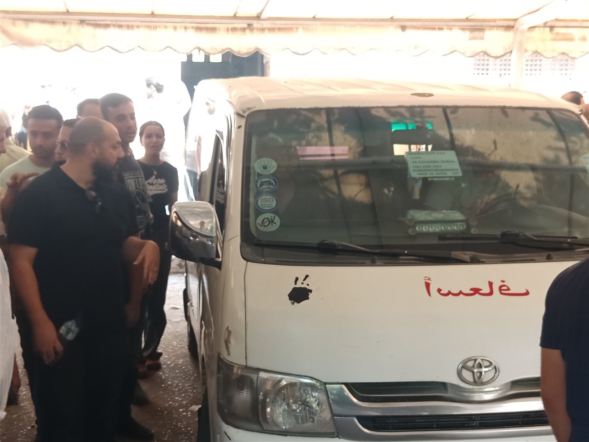 تشييع جثمان شقيقة ابو غزالة 