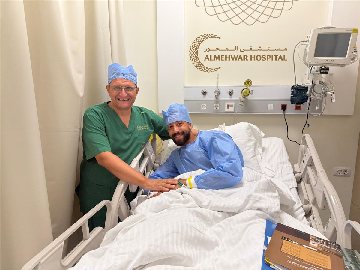 مروان حمدي بعد الجراحة (2)