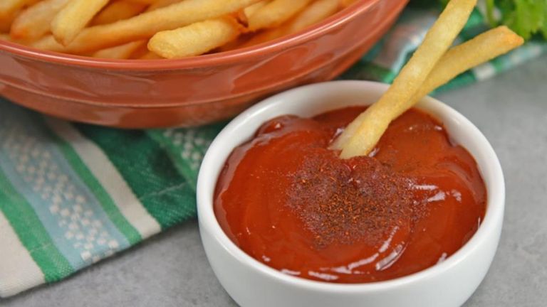 طريقة عمل الكاتشب في البيت بالمقادير 