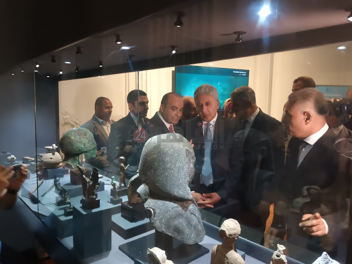 لصور الأولي لمعرض الآثار الغارقة بمتحف الإسكندرية القومي