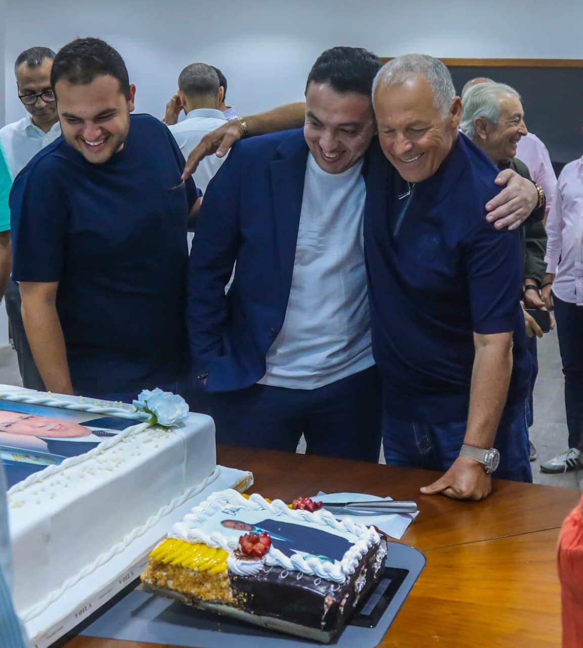 تهنئة المهندس هاني أبو ريدة رئيس الاتحاد بمناسبة عيد ميلاده