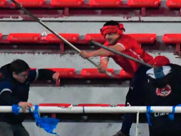 أحداث مباراة أتلتيكو إنديبندينتي وأونيفرسيداد