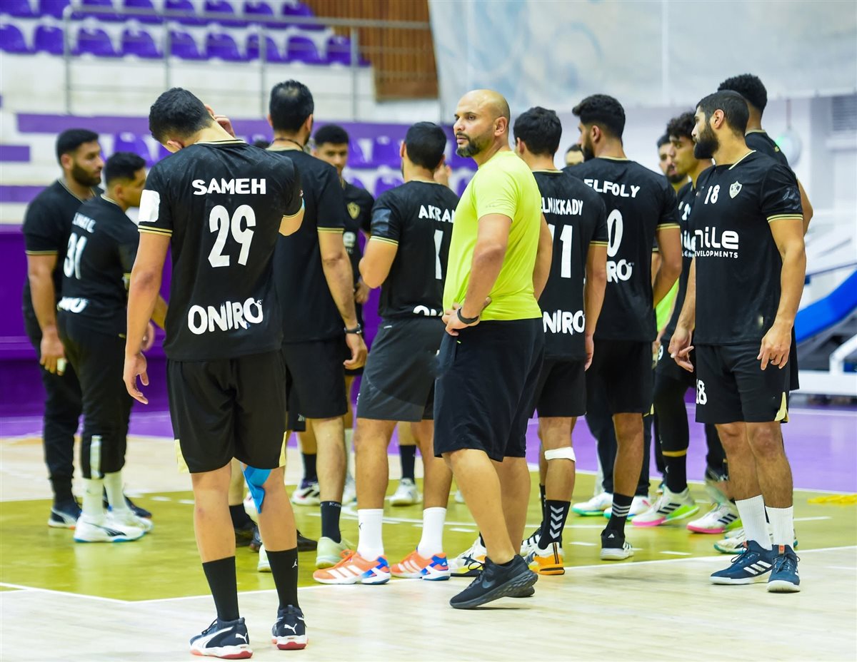 تدريبات يد الزمالك