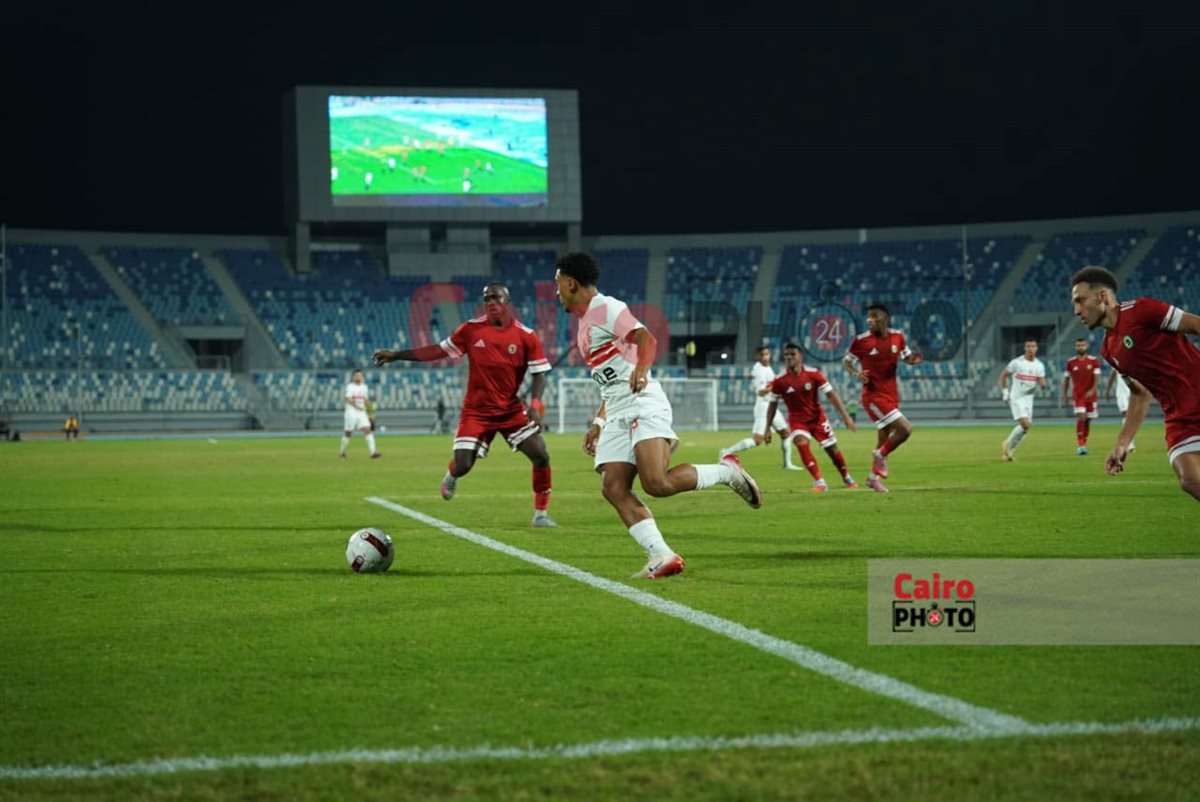 مباراة الزمالك ومودرن سبورت في الدوري الممتاز
