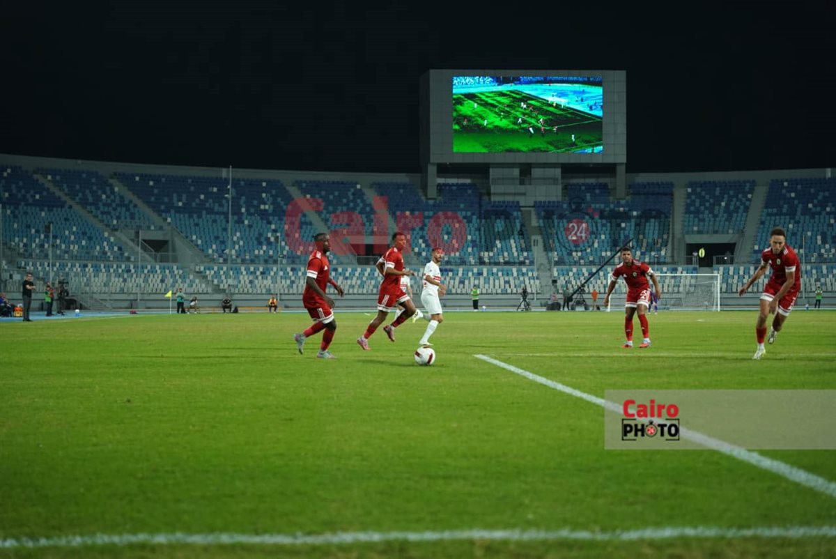 مباراة الزمالك ومودرن سبورت في الدوري الممتاز