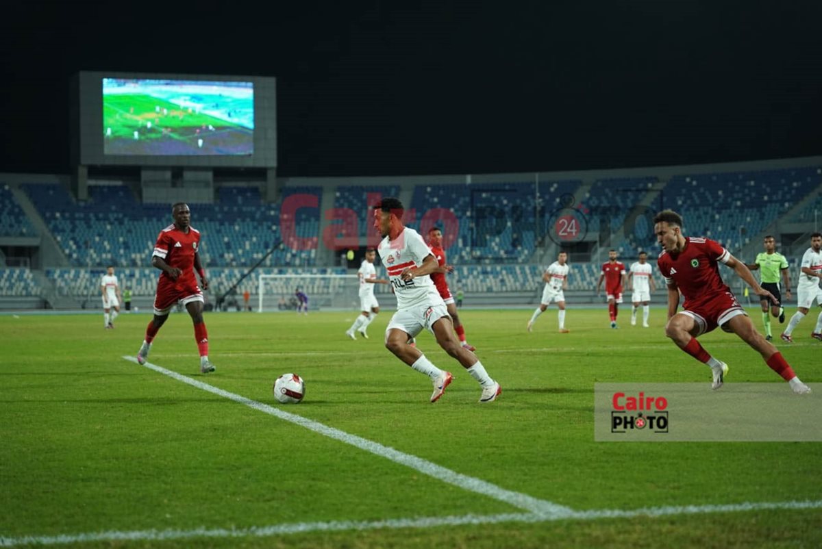 مباراة الزمالك ومودرن سبورت في الدوري الممتاز