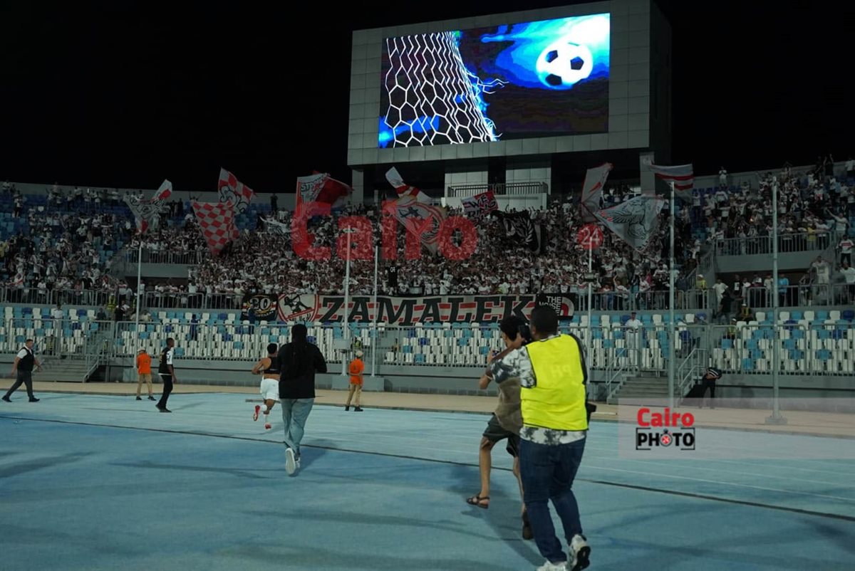 مباراة الزمالك ومودرن سبورت في الدوري الممتاز