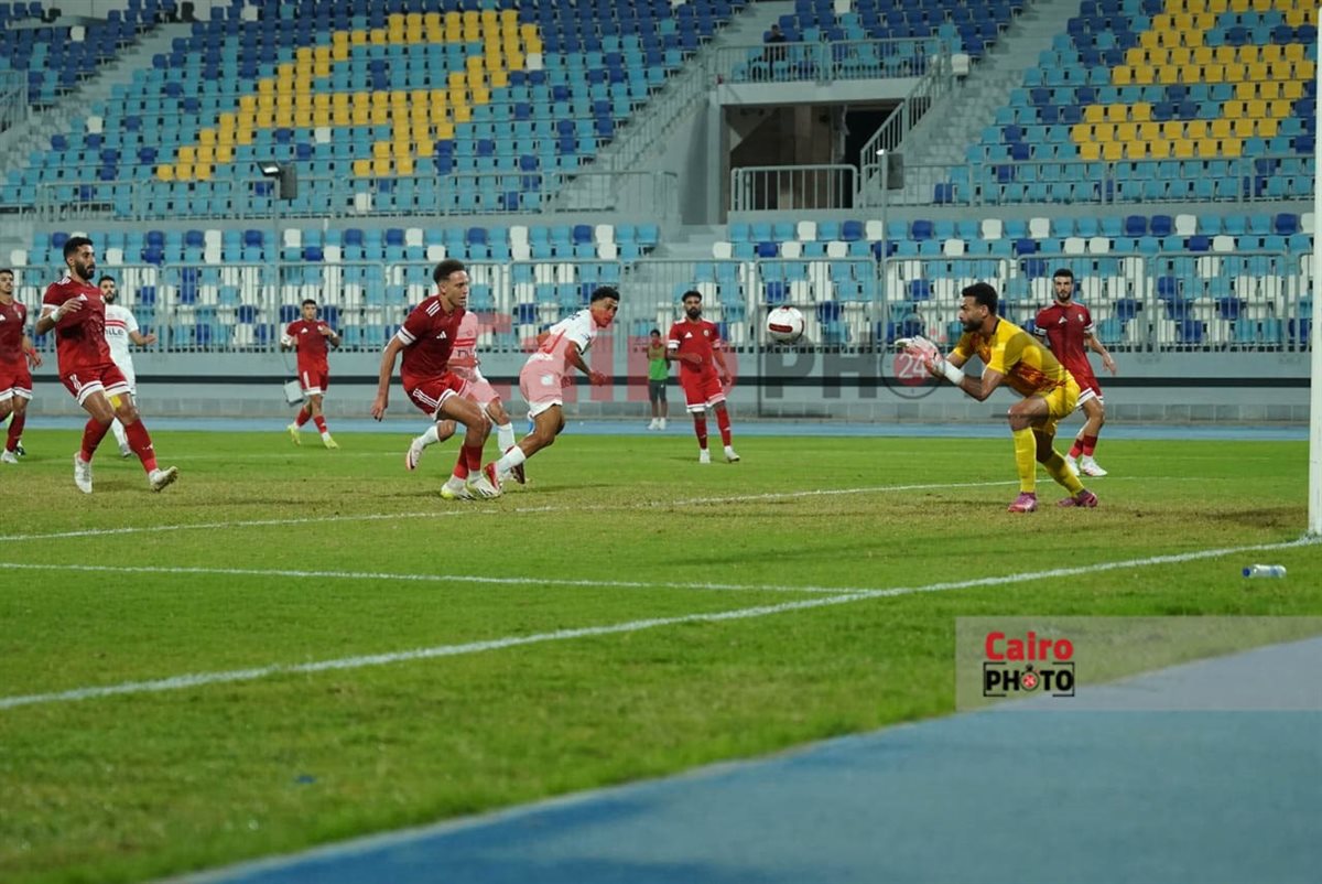 مباراة الزمالك ومودرن سبورت في الدوري الممتاز
