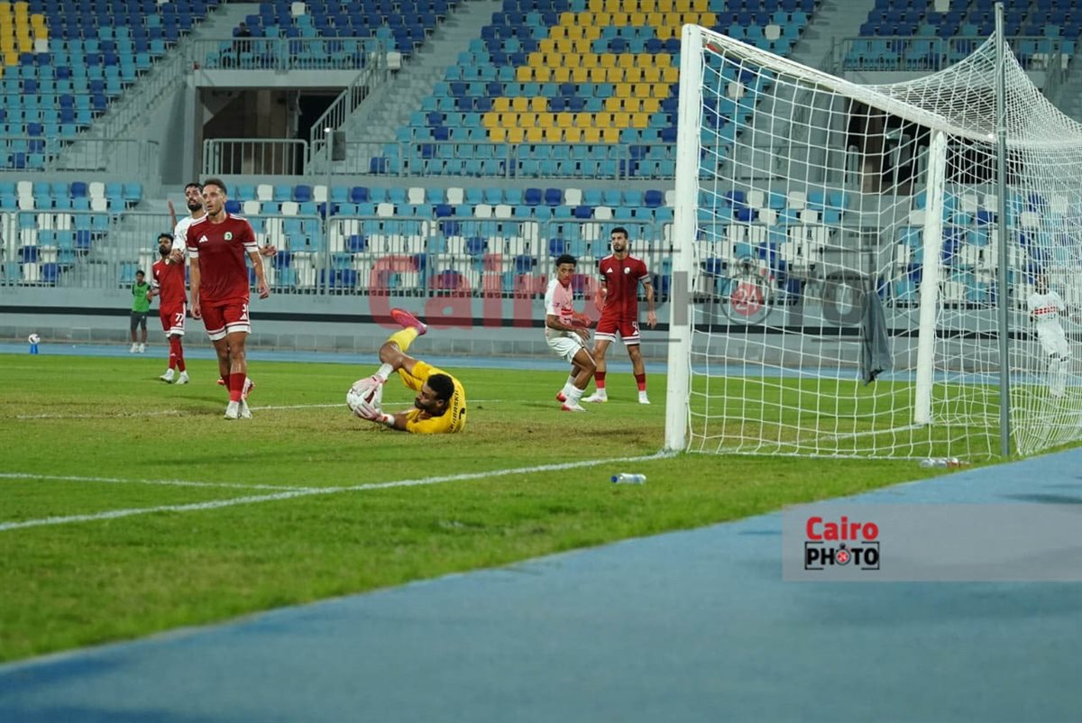 مباراة الزمالك ومودرن سبورت في الدوري الممتاز