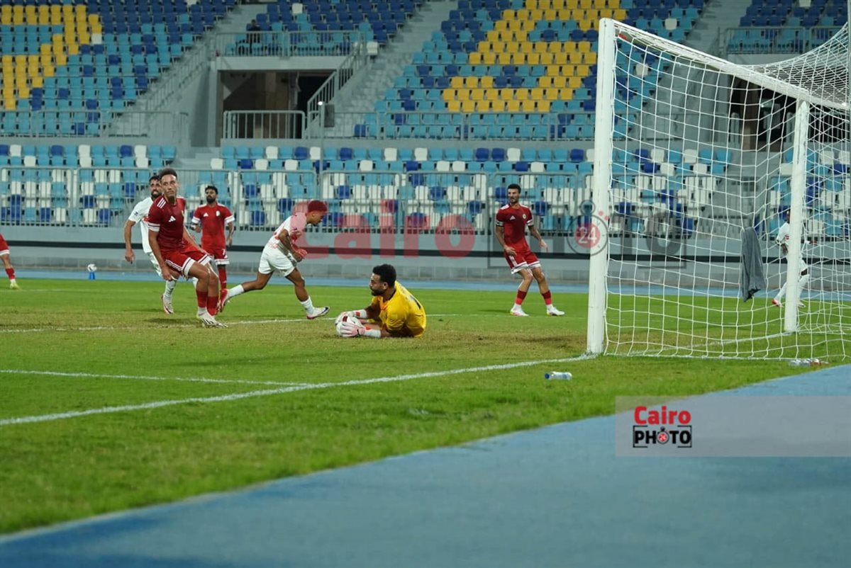 مباراة الزمالك ومودرن سبورت في الدوري الممتاز