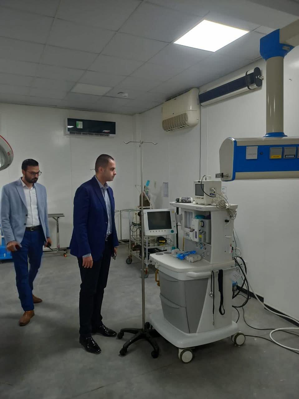 نائب وزير الصحة والسكان يتفقد مستشفى رأس الحكمة