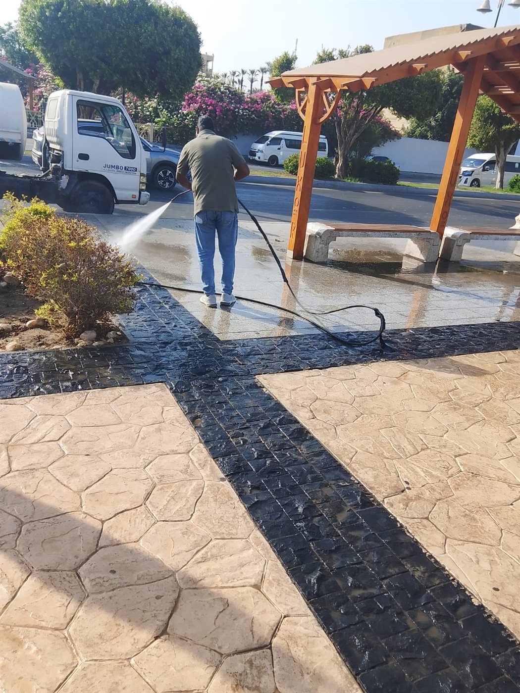 حملة نظافة مكبرة بالأقصر