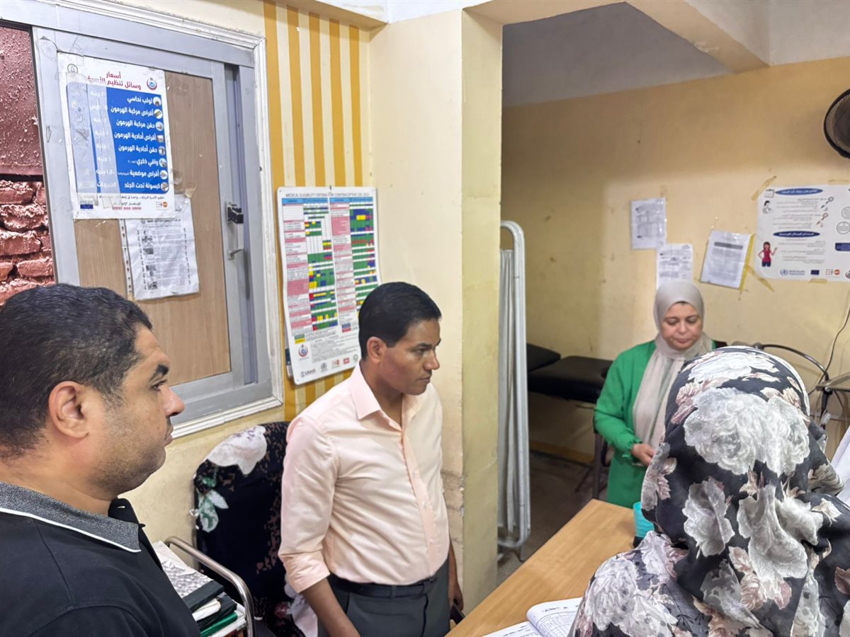 وكيل وزارة الصحة بالأقصر وجولة تفقدية