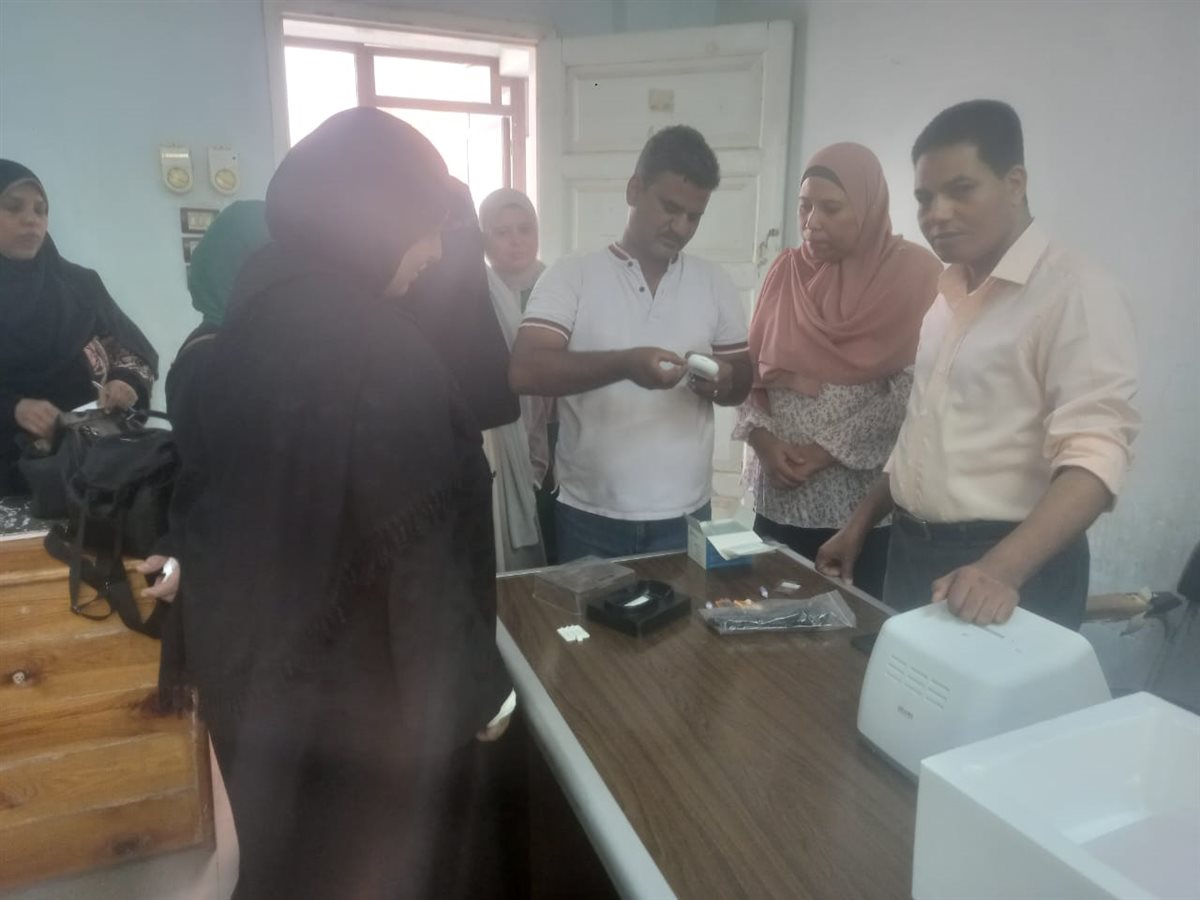 وكيل وزارة الصحة بالأقصر وجولة تفقدية