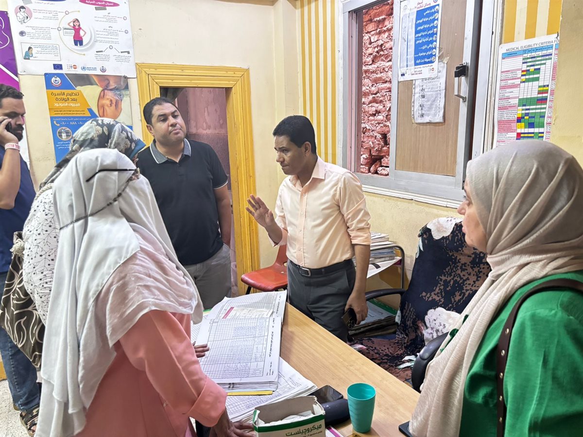 وكيل وزارة الصحة بالأقصر وجولة تفقدية