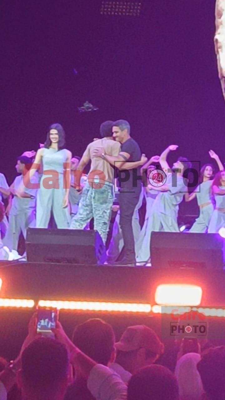 آسر ياسين وتارا عماد مفاجأة حفل ويجز بمهرجان العلمين الجديدة