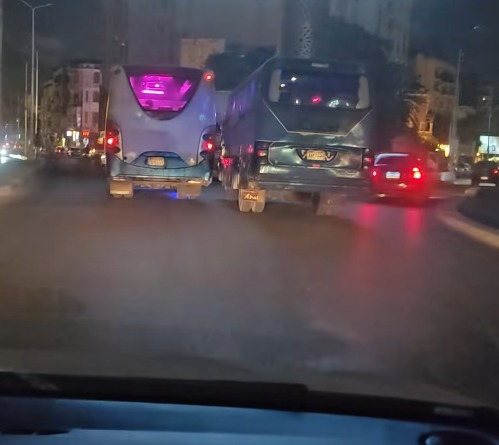 <strong>تصادم أتوبيسين</strong>