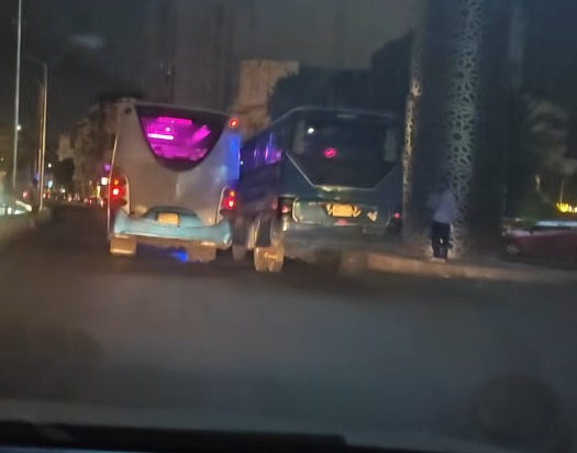 <strong>تصادم أتوبيسين</strong>