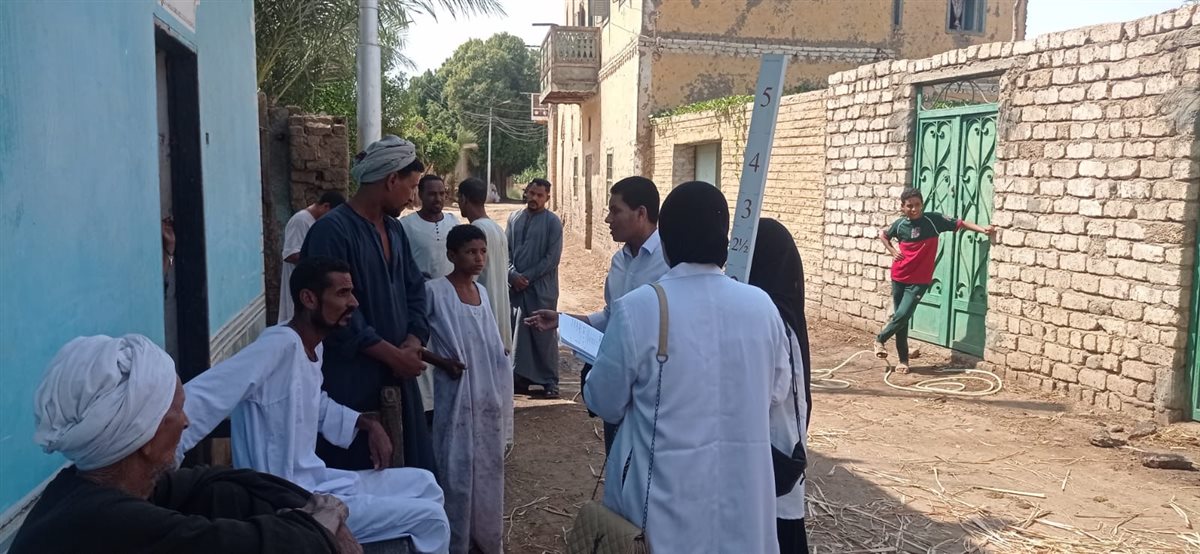 حملات ضد البلهارسيا في الأقصر