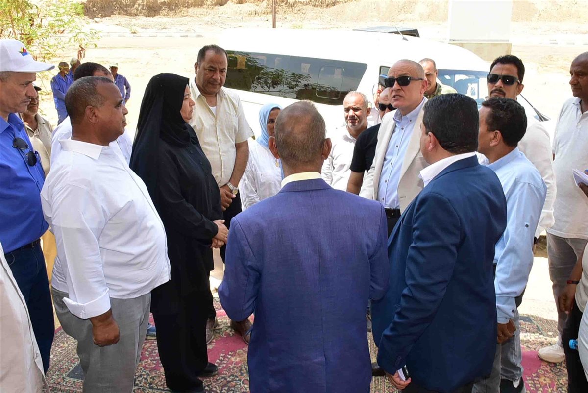 جولة محافظ الأقصر