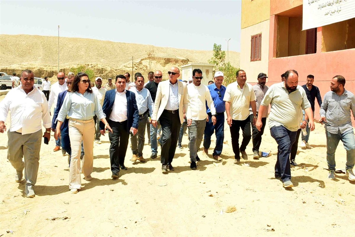 جولة محافظ الأقصر