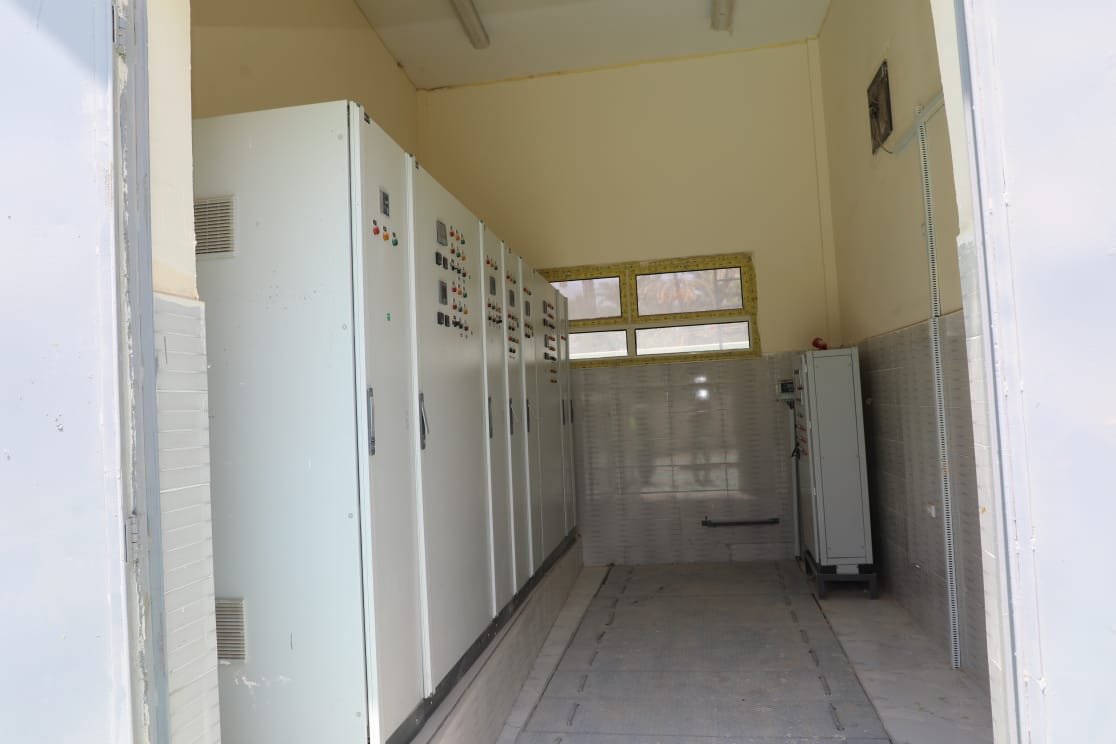 التشغيل التجريبي لمحطتي صرف صحي البرمبل وصول